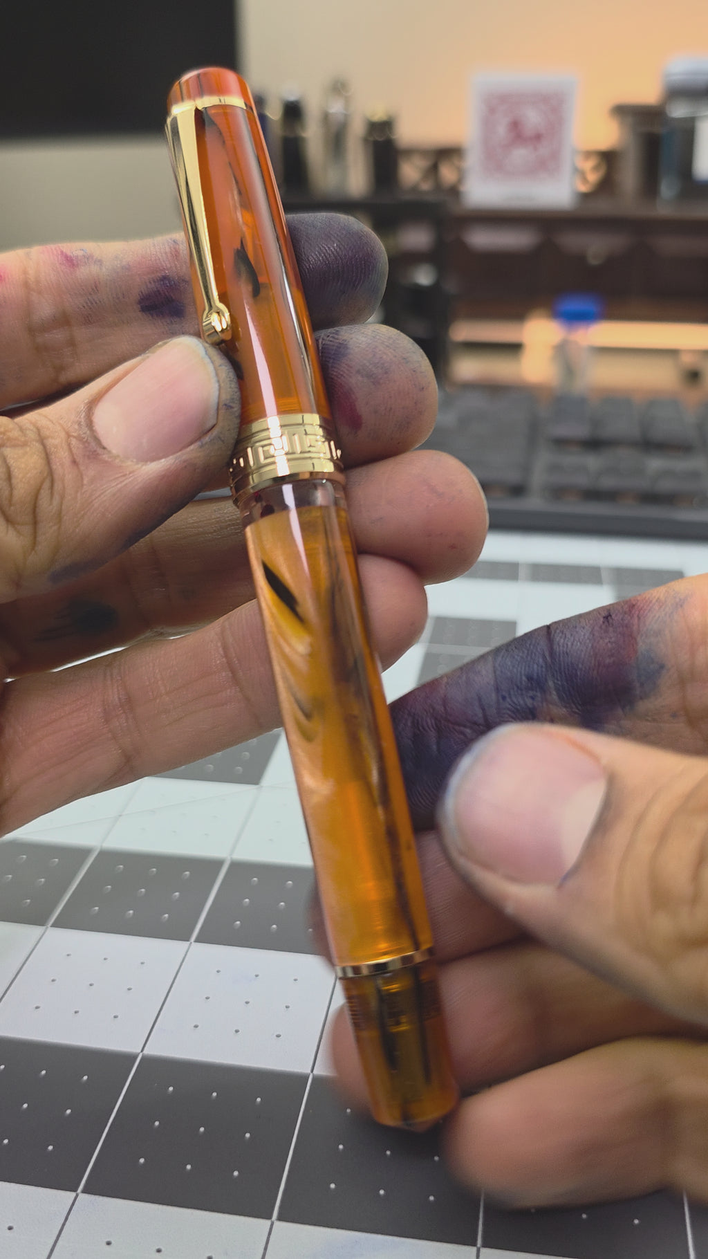 Extra Fine Cursive Italic Fountain Pen