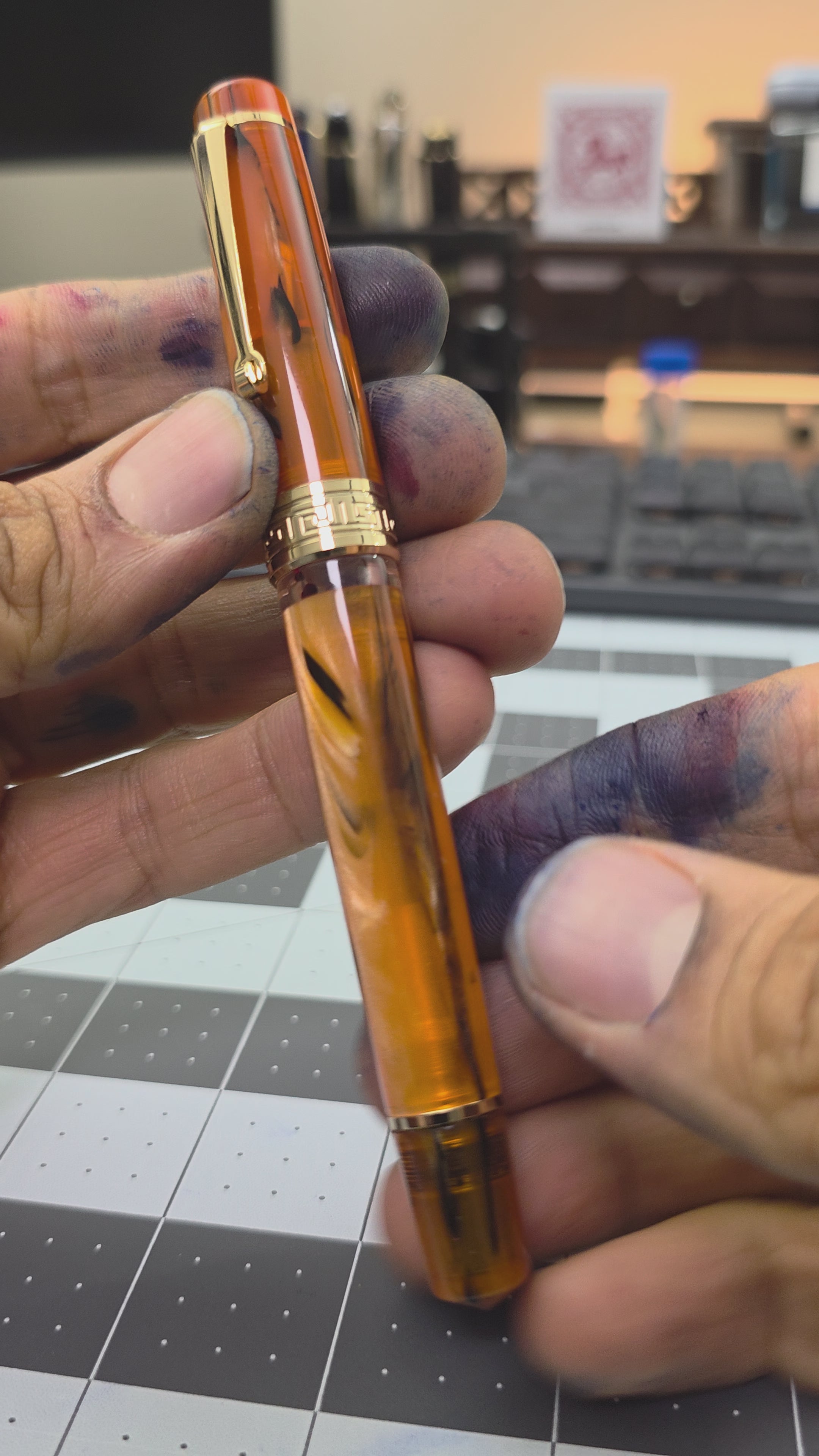 Extra Fine Cursive Italic Fountain Pen