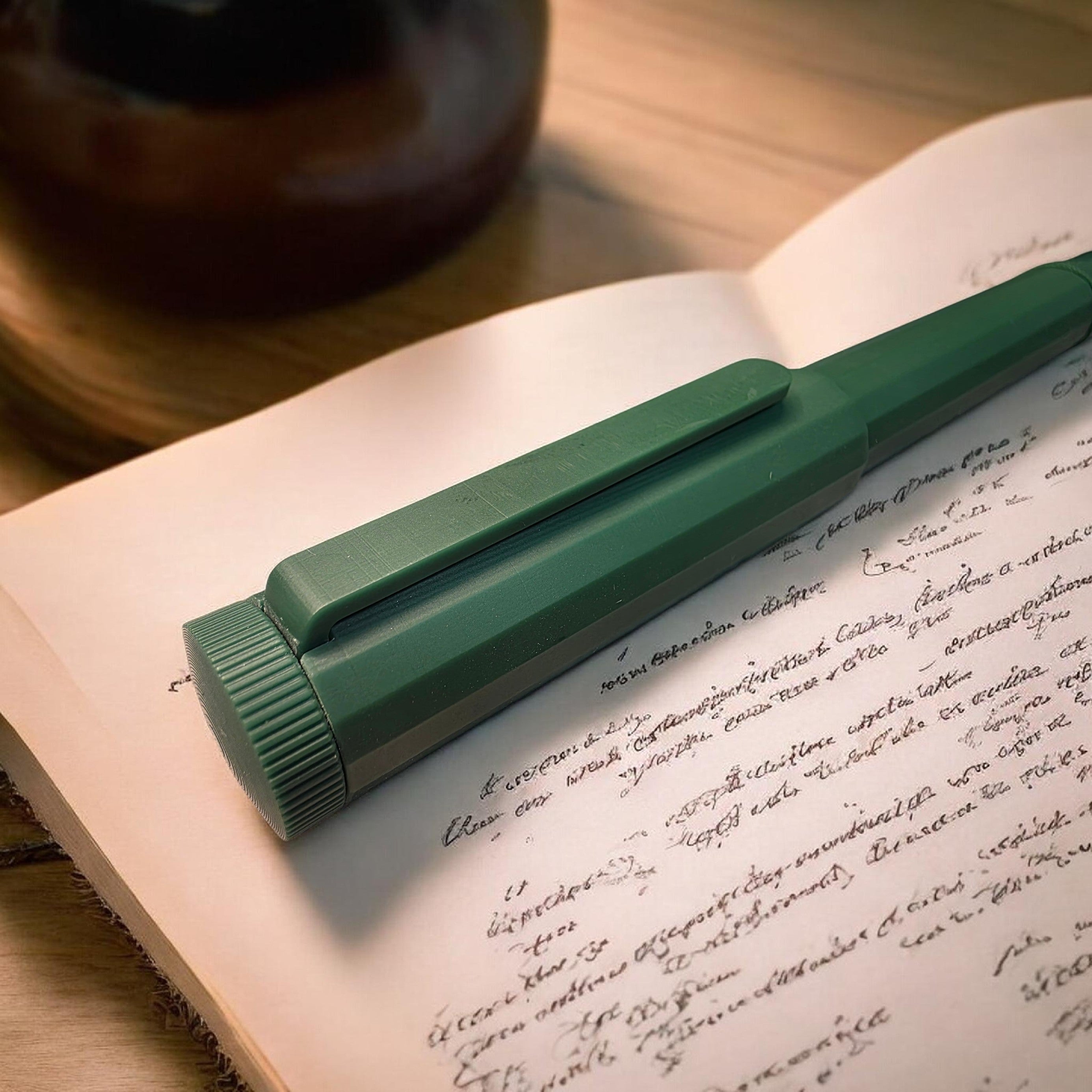 Shak-MD Designed and 3D Printed Fountain Pen