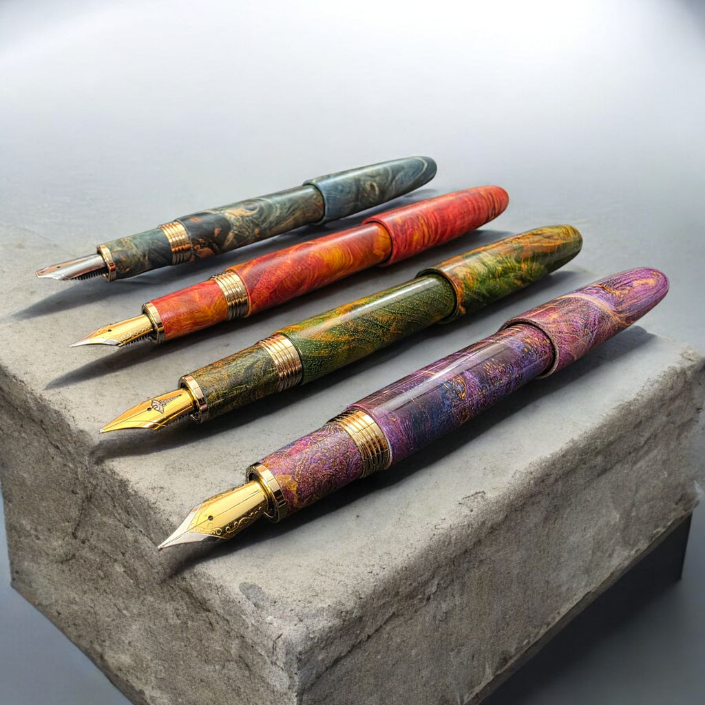 Special Stabilized Wood Fountain Pens