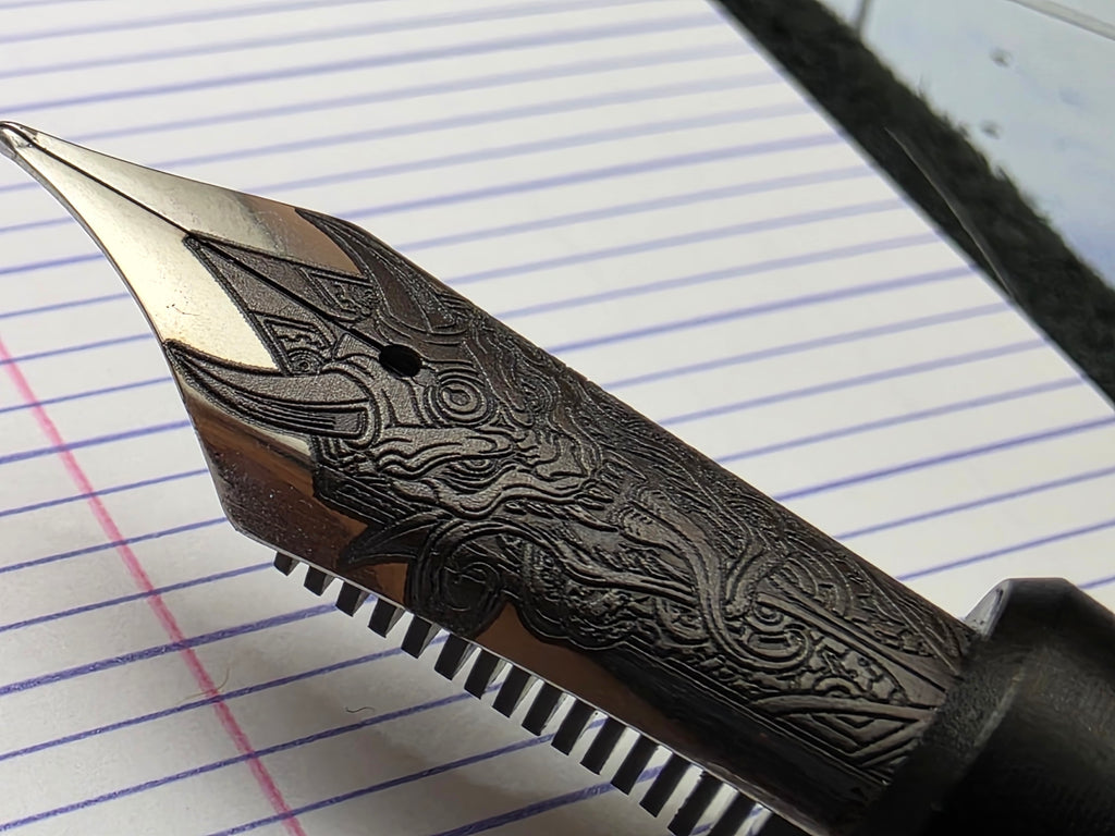 Custom Embossed #8 Nib
