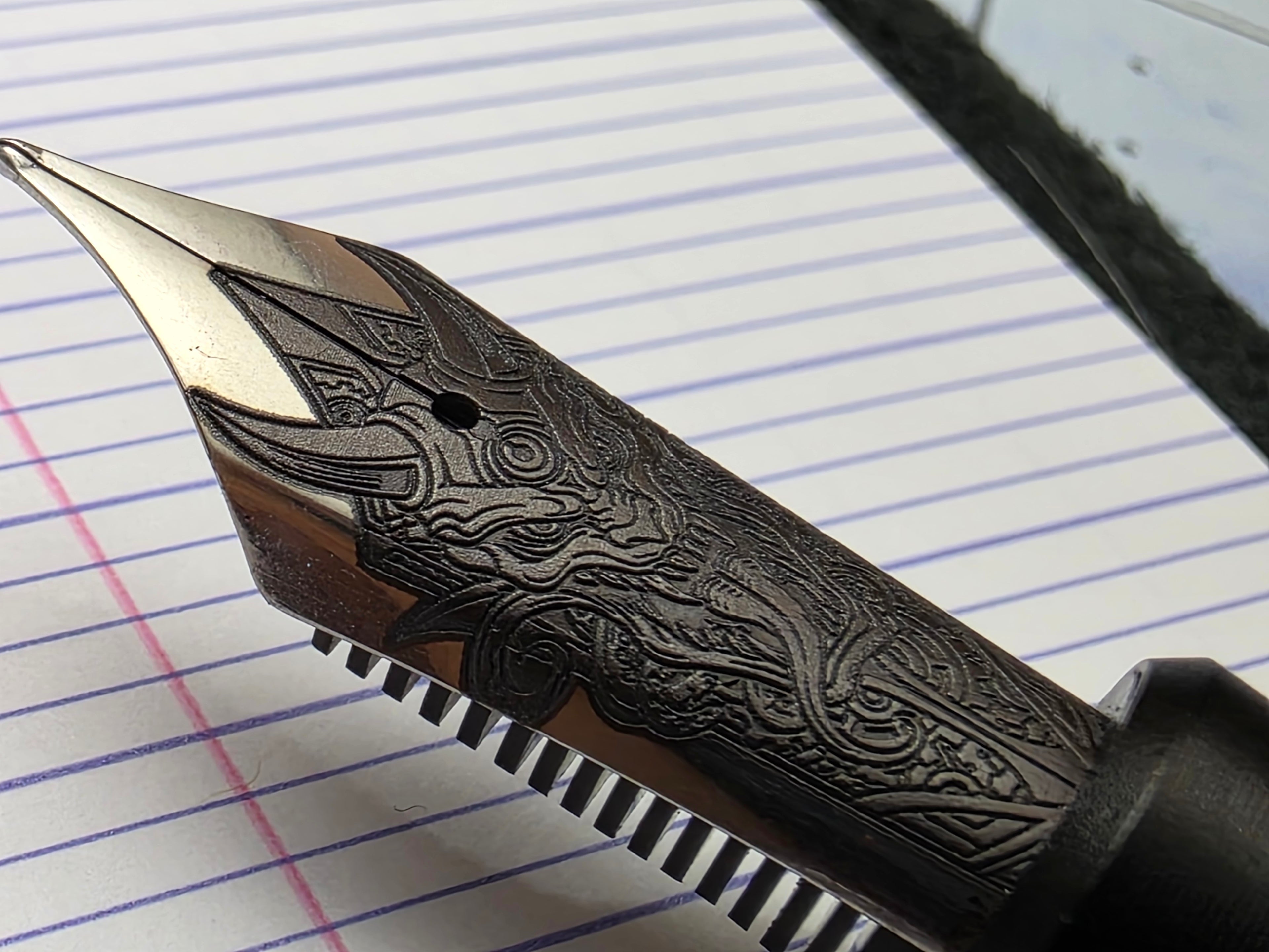 Custom Embossed #8 Nib
