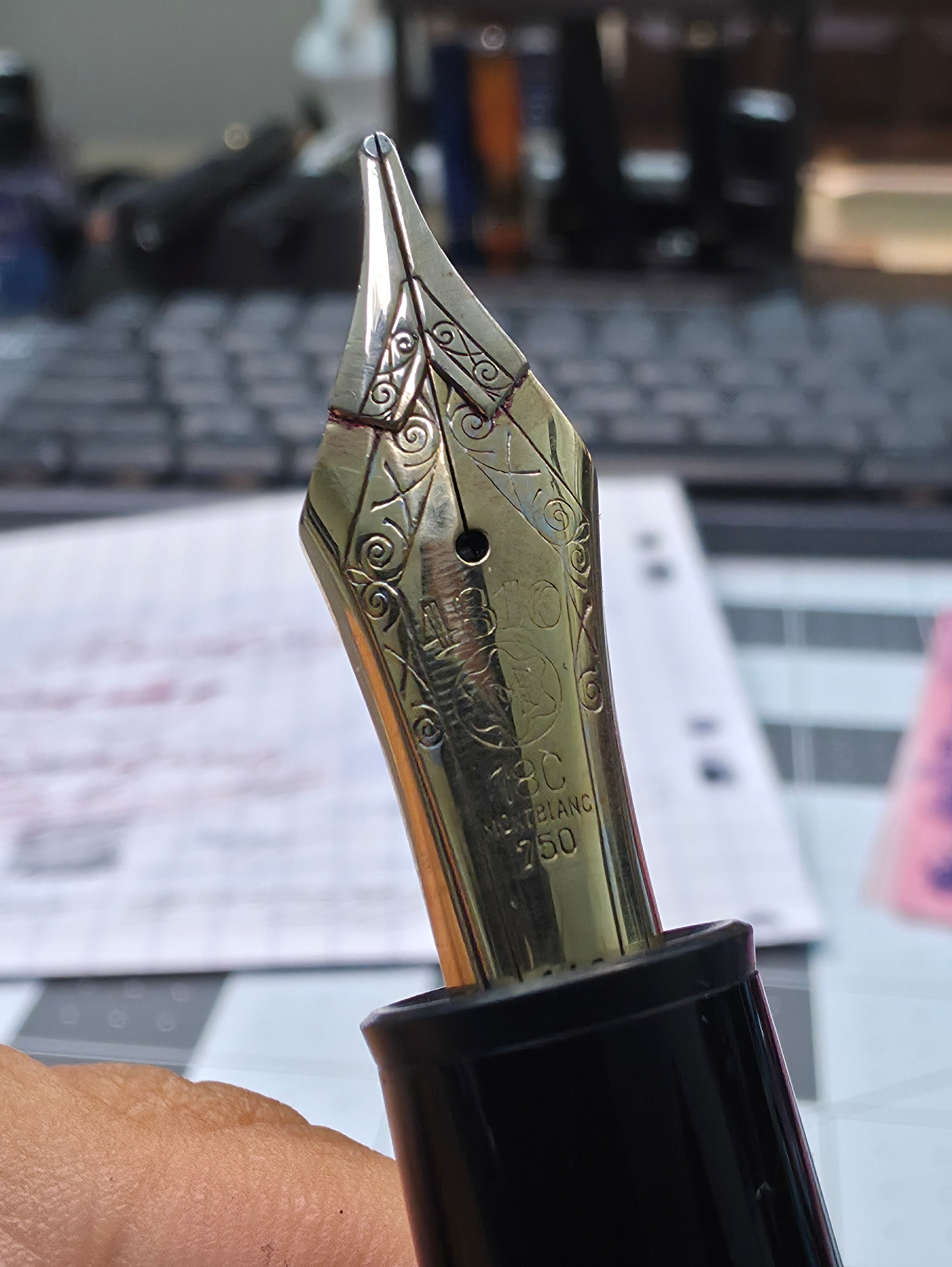 1980s Montblanc 149 with Stacked Nib