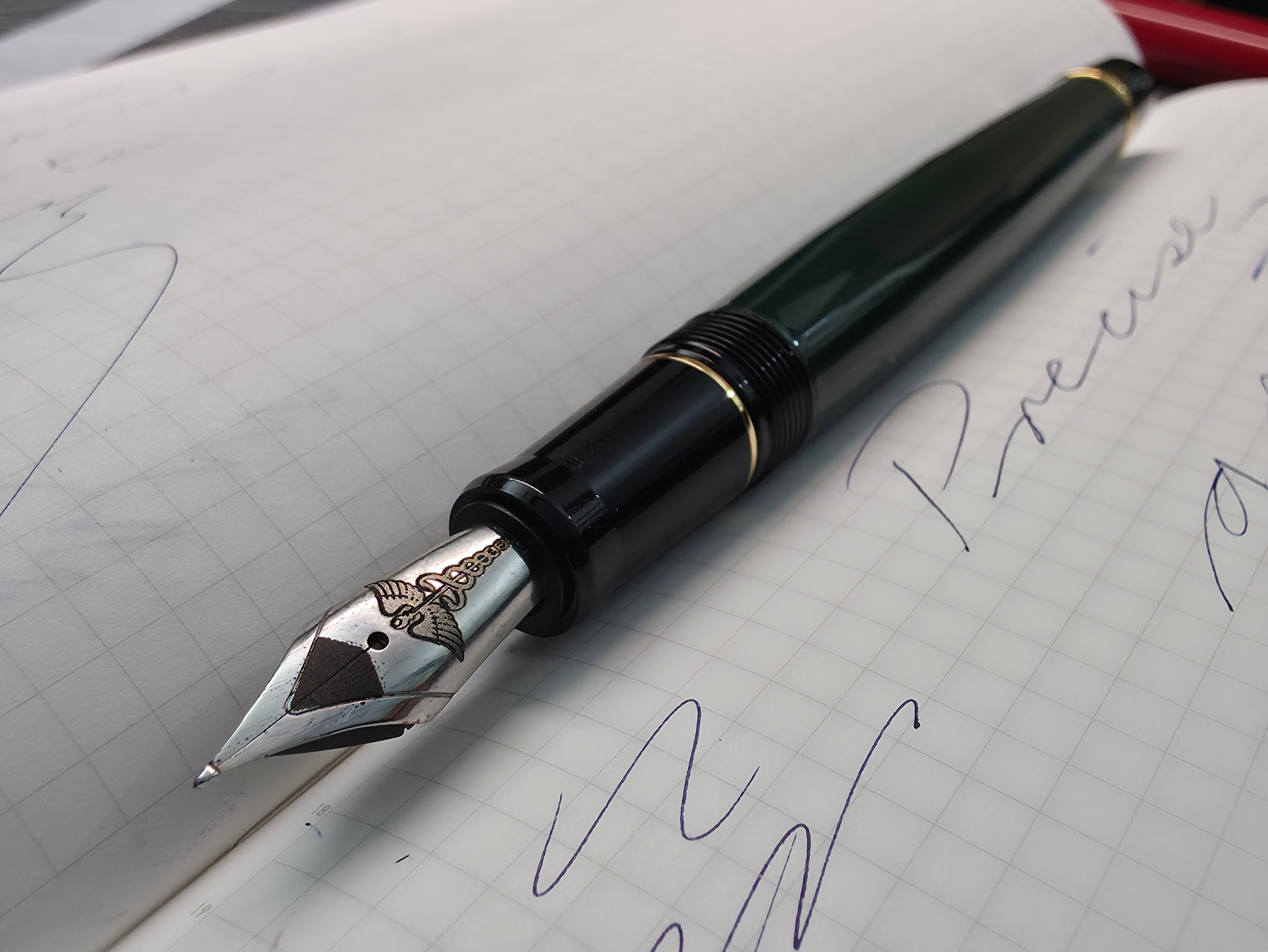 Needle Poing Precision Hand Ground Fountain Pen