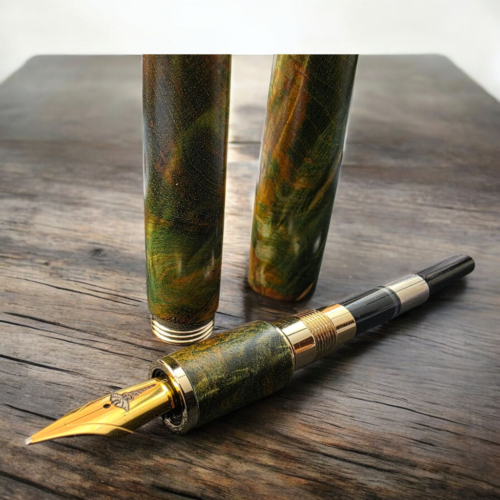 Special Stabilized Wood Fountain Pens