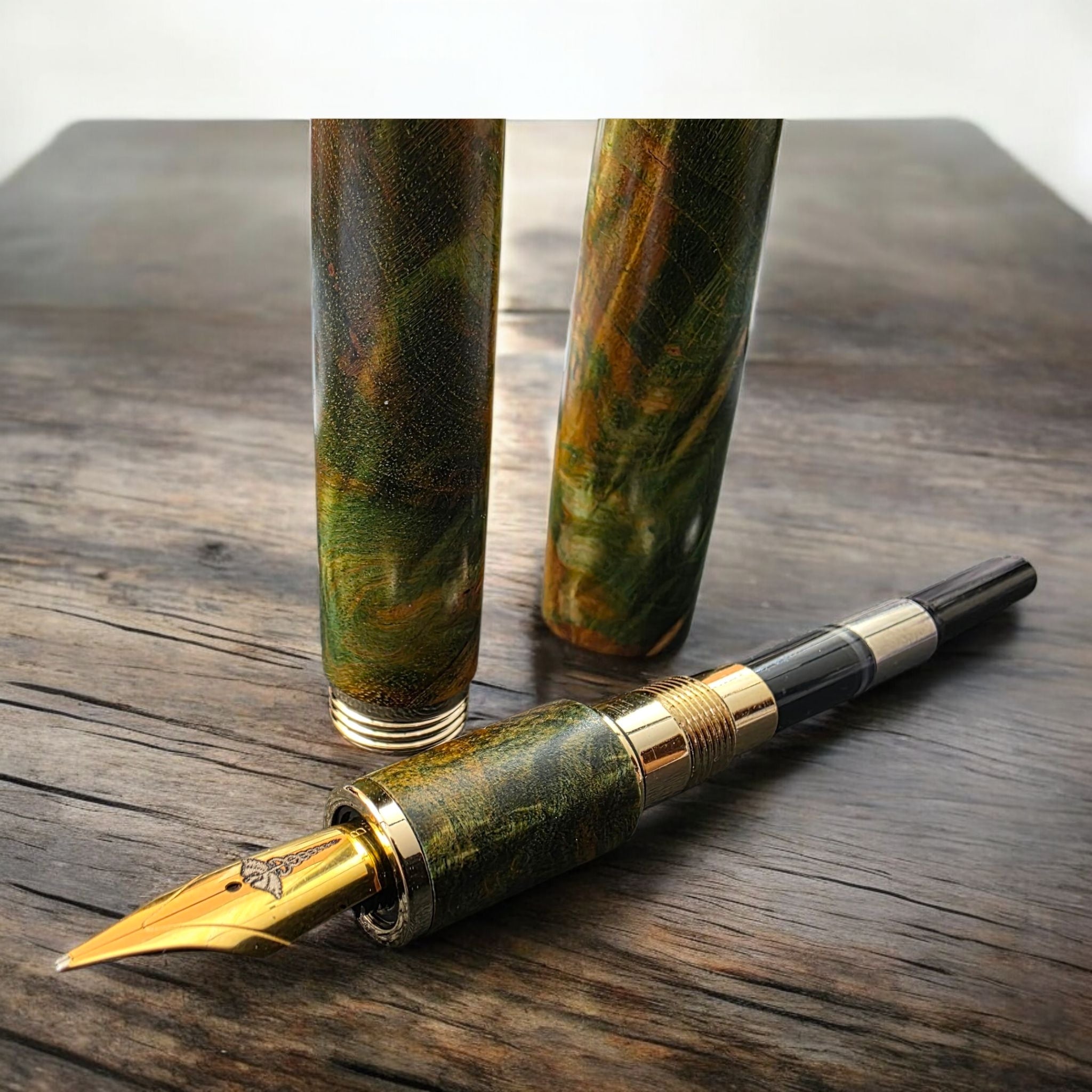 Special Stabilized Wood Fountain Pens