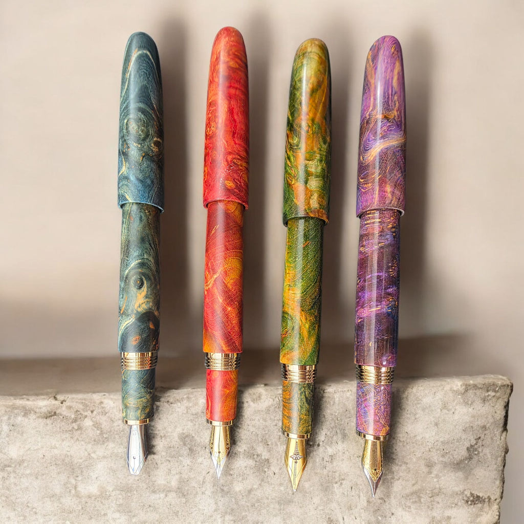Special Stabilized Wood Fountain Pens