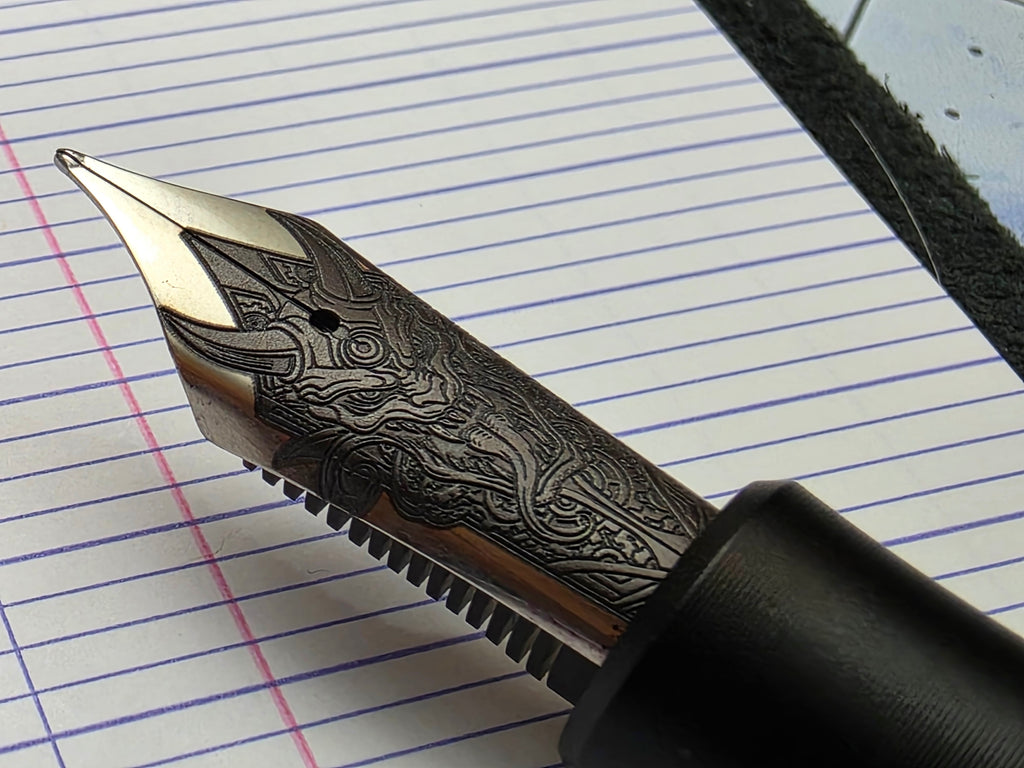 Custom Embossed #8 Nib