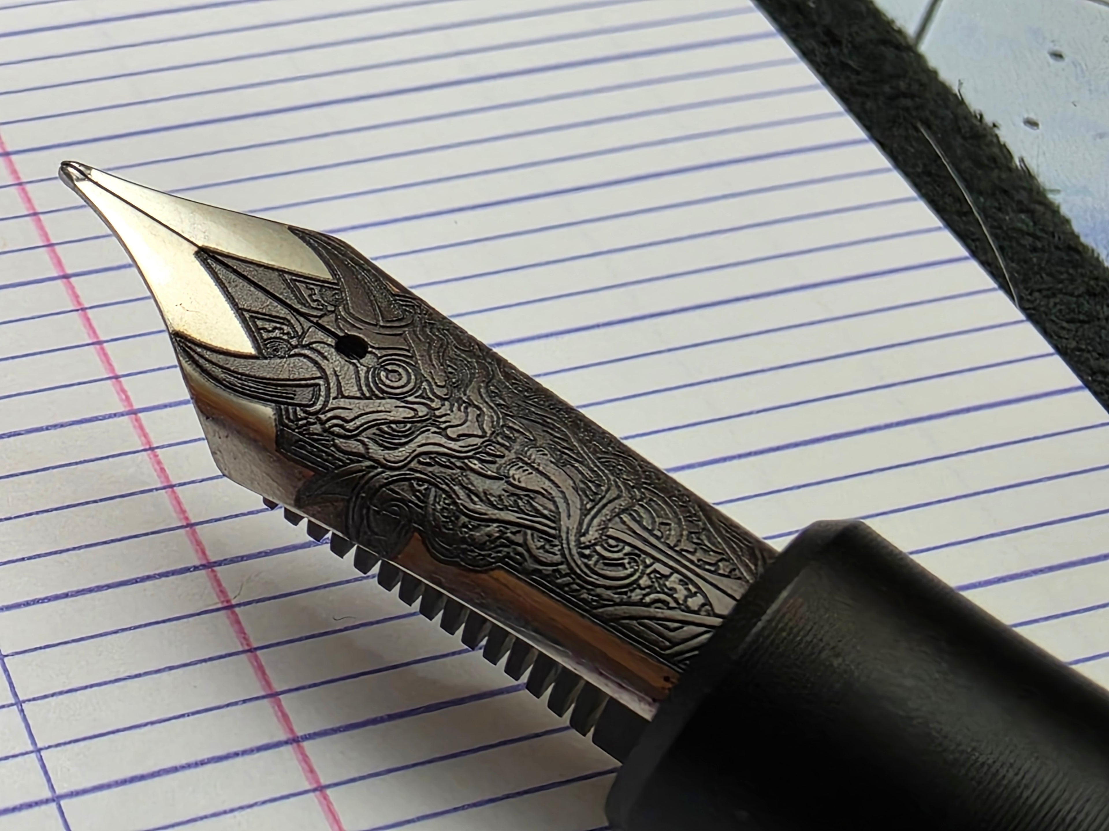 Custom Embossed #8 Nib