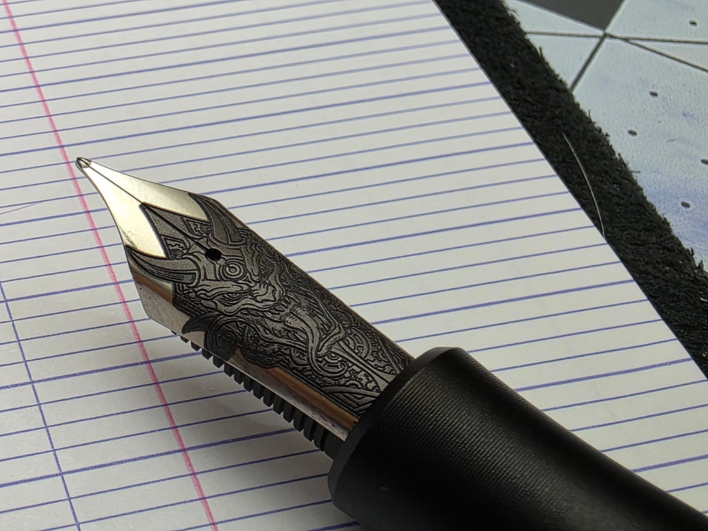 Custom Embossed #8 Nib