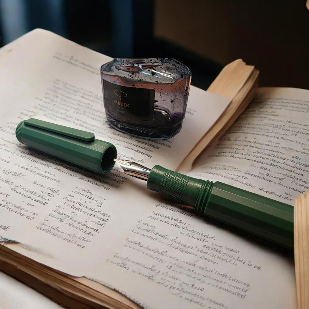 Shak-MD Designed and 3D Printed Fountain Pen