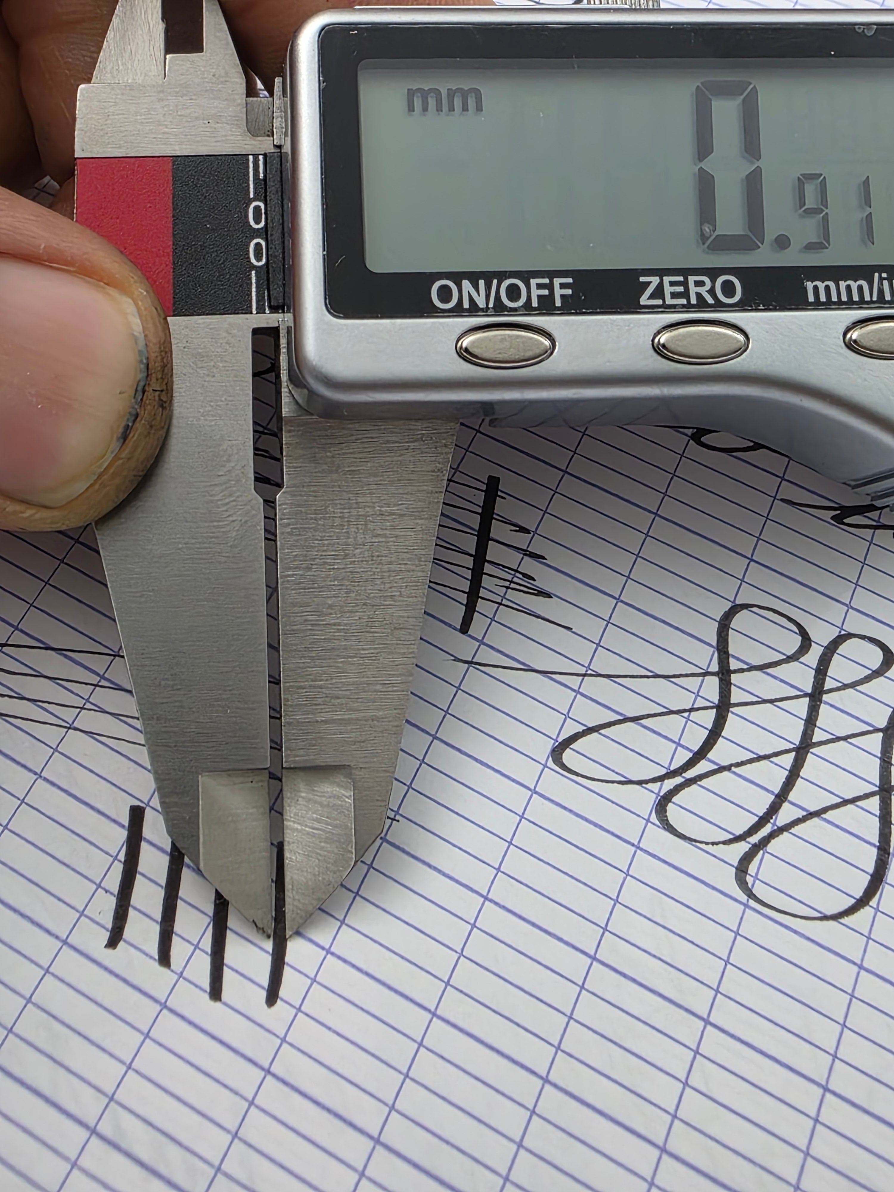 0.9 mm Cursive Italic Ground Jowo #6 Nib Unit