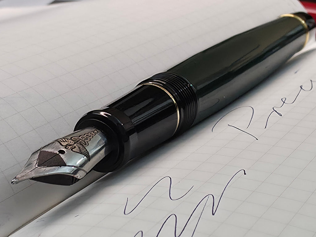 Needle Poing Precision Hand Ground Fountain Pen