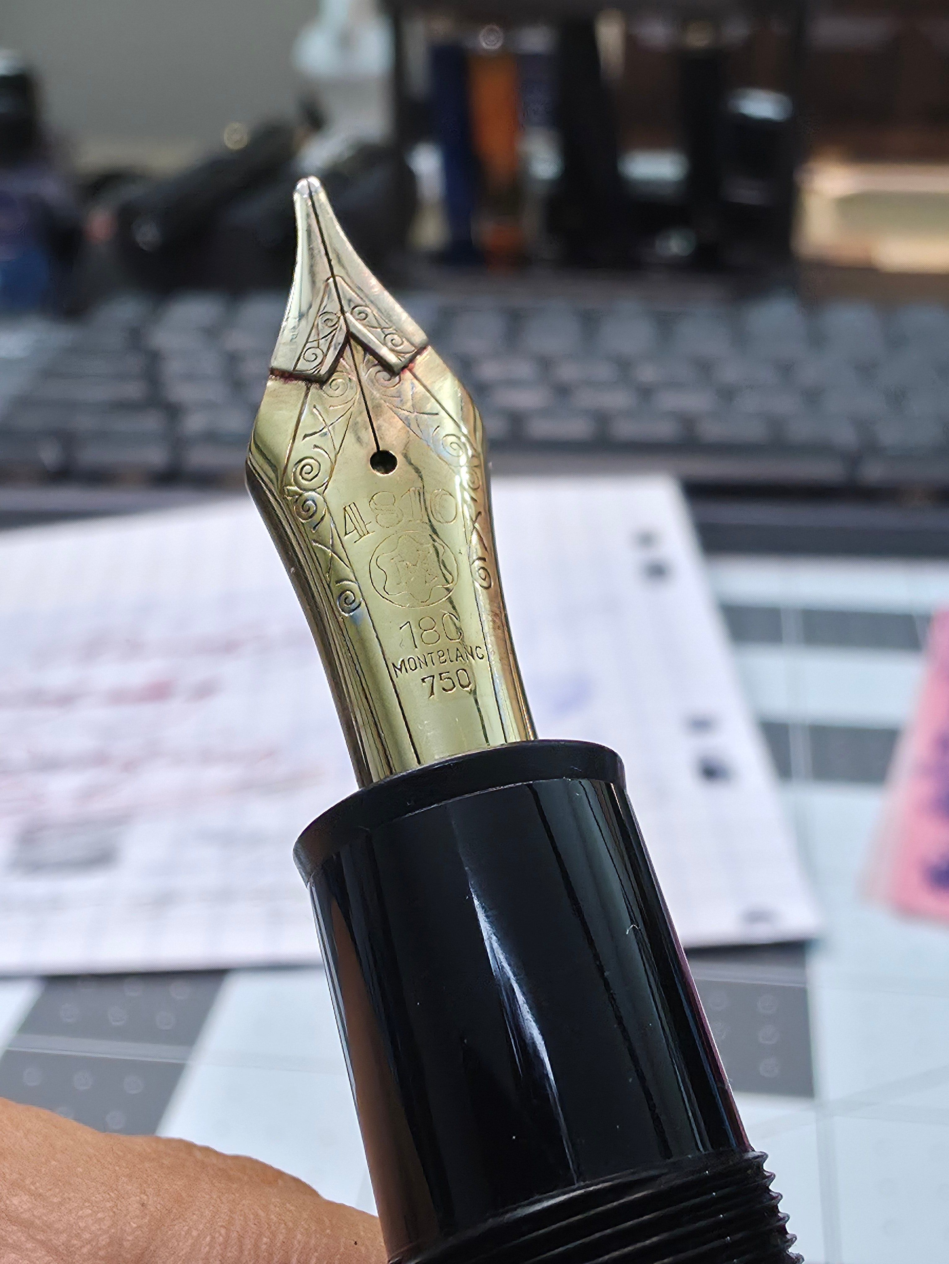 1980s Montblanc 149 with Stacked Nib